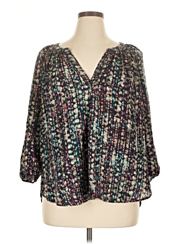 Willi Smith 3/4 Sleeve Blouse (view 1)