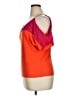 Weavers Color Block Orange Short Sleeve Top Size XL - photo 5