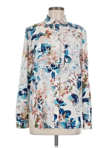 Attention Long Sleeve Blouse (view 1)