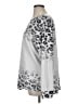 Tickled Teal Animal Print Silver Pullover Sweater Size XL - photo 5