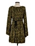 Jacques Moret Print Gold Casual Dress Size XS - photo 2