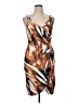 Unbranded Graphic Brown Cocktail Dress Size XL - photo 1