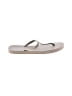 Old Navy Gray Tan Flip Flops Size 6 - photo 1