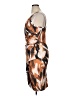 Unbranded Graphic Brown Cocktail Dress Size XL - photo 5