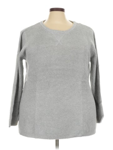 Woman Within Pullover Sweater (view 1)