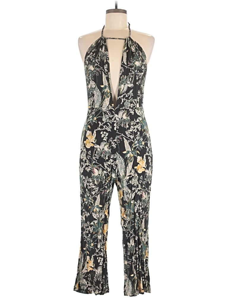 Pre-owned Free People Jumpsuit In Green