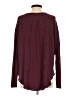 Free People Burgundy Long Sleeve Blouse Size XS - photo 2