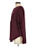 Free People Burgundy Long Sleeve Blouse Size XS - photo 5