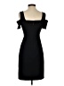 BCBGMAXAZRIA Solid Black Cocktail Dress Size 0 - photo 2