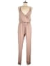 Capulet 100% Polyester Solid Tan Jumpsuit Size M - photo 1
