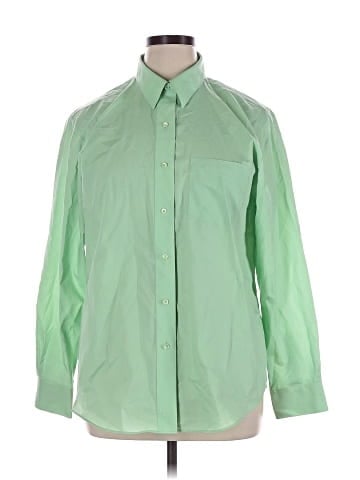 Foxcroft Long Sleeve Button-Down Shirt (view 1)