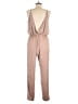 Capulet 100% Polyester Solid Tan Jumpsuit Size M - photo 2