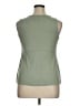 Catherines Green Sleeveless Top Size 0X - photo 2