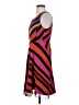 CAbi 100% Polyester Stripes Orange Cocktail Dress Size XS - photo 5