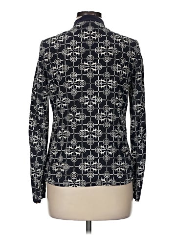 Tory Burch Long Sleeve Silk Top (view 2)
