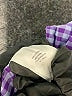 Crewcuts 100% Recycled Cotton Checkered-gingham Purple Long Sleeve Button-Down Shirt Size 6 - 7 - photo 4
