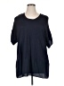Nic + Zoe Blue Blouse Size 1X - photo 1
