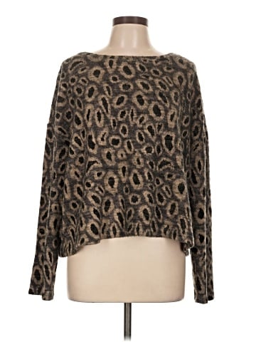 Zara W&B Collection Long Sleeve Top (view 1)
