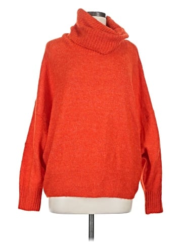 Ecru Turtleneck Sweater (view 1)