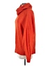 Ecru Solid Red Orange Turtleneck Sweater Size M - photo 5