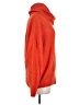 Ecru Solid Red Orange Turtleneck Sweater Size M - photo 4