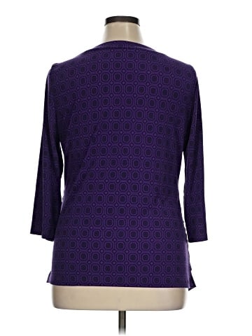 New York & Company 3/4 Sleeve Top (view 2)