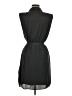 M. Fredric 100% Polyester Solid Black Casual Dress Size M (estimated) - photo 2