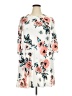 Unbranded Floral Ivory Casual Dress Size XXL (estimated) - photo 1