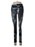 Unbranded Graphic Teal Yoga Pants Size S (estimated) - photo 1