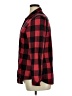 Indigo 100% Cotton Plaid Red Long Sleeve Button-Down Shirt Size XL - photo 5
