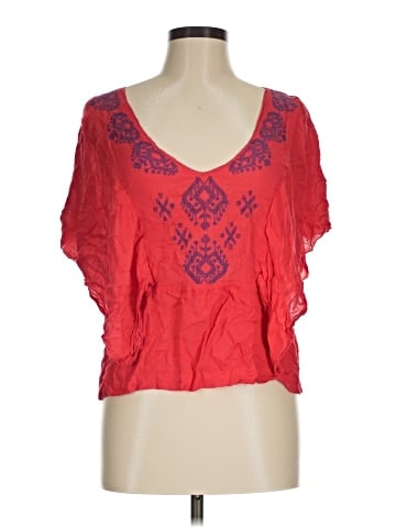 Ecote Short Sleeve Blouse (view 1)