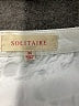 Solitaire 100% Polyester White Formal Skirt Size M - photo 4