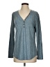 Unbranded Teal Long Sleeve Henley Size S - photo 1