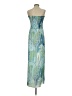 J. McLaughlin 100% Silk Paisley Blue Casual Dress Size S - photo 2