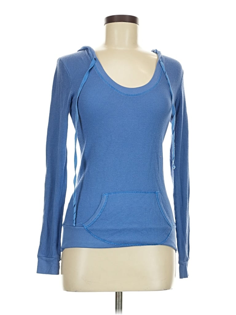 Pre-owned Splendid Cardigan Sweater In Blue