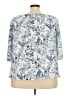Lavish Blue 3/4 Sleeve Blouse Size 3X - photo 2
