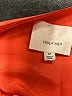 Cinq à Sept 100% Silk Orange Long Sleeve Silk Top Size M - photo 7