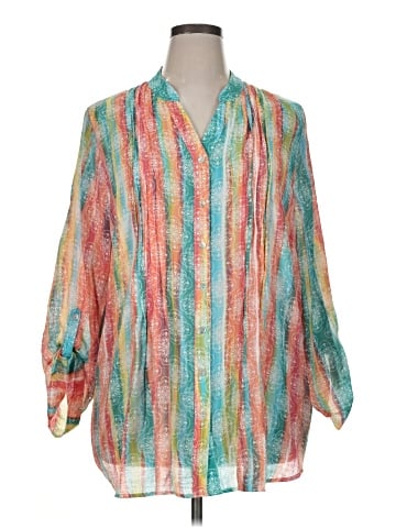 Ruby Rd. 3/4 Sleeve Blouse (view 1)