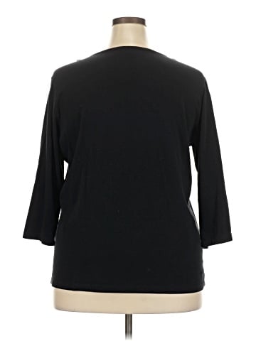 Jones New York Signature 3/4 Sleeve T-Shirt (view 2)