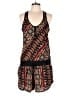 Assorted Brands 100% Polyester Paisley Black Romper Size L - photo 1