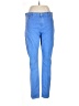 MICHAEL Michael Kors Color Block Blue Burgundy Jeans Size 10 - photo 1