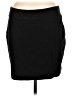 Jarbo Solid Black Casual Skirt Size L (estimated) - photo 1