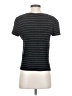 Madewell 100% Cotton Stripes Black Modern Tie-Front Top in Stripe Size XS - photo 2