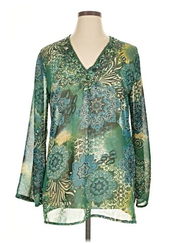 Raviya Long Sleeve Blouse (view 1)
