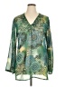 Raviya Green Long Sleeve Blouse Size XL - photo 1