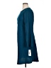 DKNY 100% Polyester Solid Teal Casual Dress Size 16 - photo 5