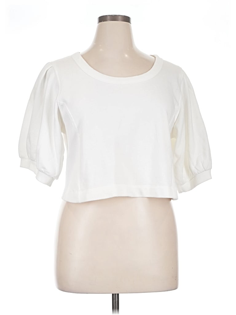 Pre-owned Aerie Cardigan Sweater In White
