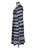 NY Collection Argyle Blue Casual Dress Size L (petite) - photo 5