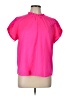 J.Crew Pink Short Sleeve Blouse Size L - photo 1
