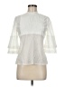 Unbranded Ivory 3/4 Sleeve Blouse Size M (estimated) - photo 1